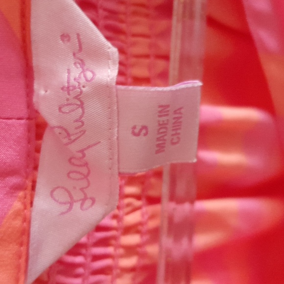 LILLY PULITZER Striped silk top size S - Picture 5 of 13